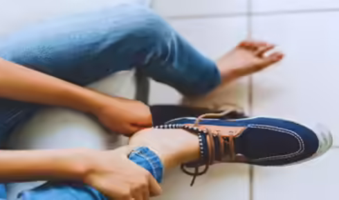 stop the shoes before they travel too far