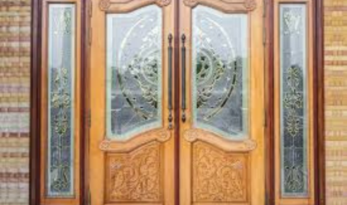 tops and backs of doors and door frames