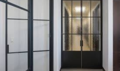 steel doors